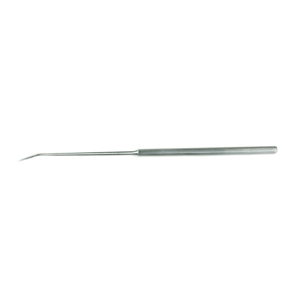 HOUSE-Elevator-Angled-ENT House Elevator Angled ENT instrument with fine angled tip for delicate tissue elevation in ear surgery.